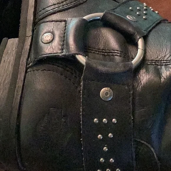Harley-Davidson Women’s Boots, zip-up, size 10, Black. - Picture 4 of 7